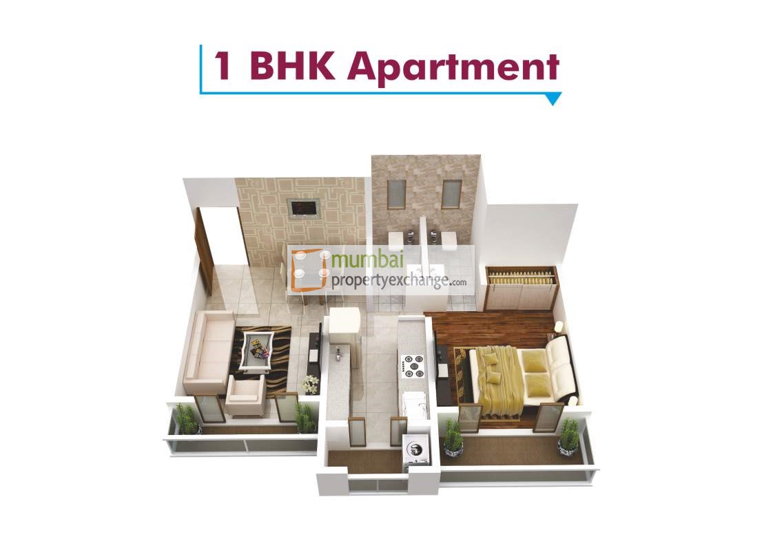 1 BHK Plan