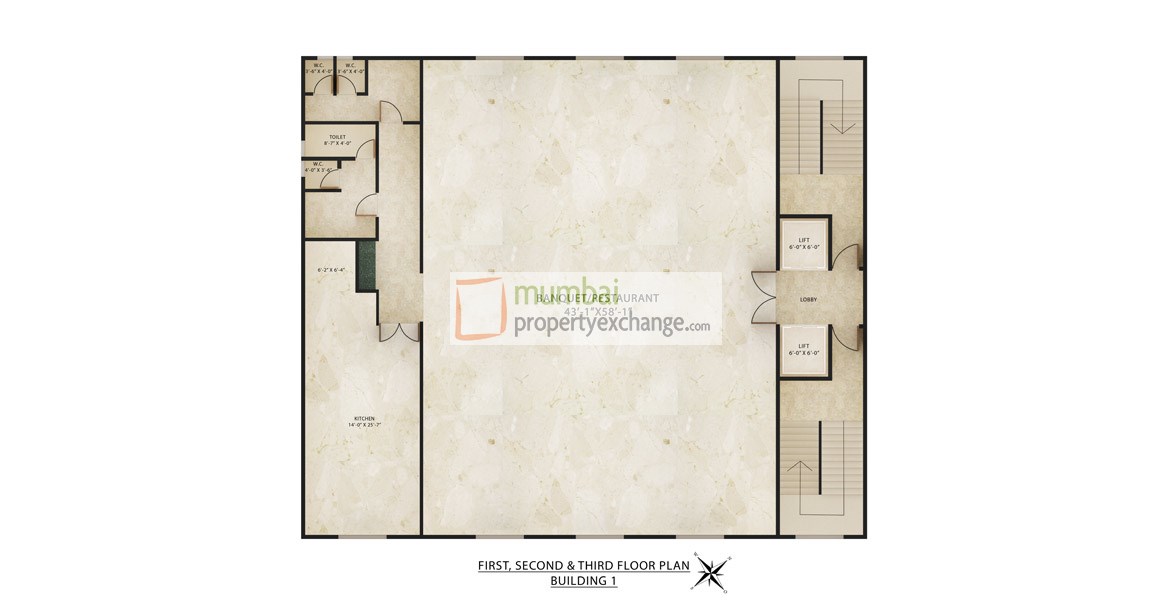 Building 1 Floor Plan