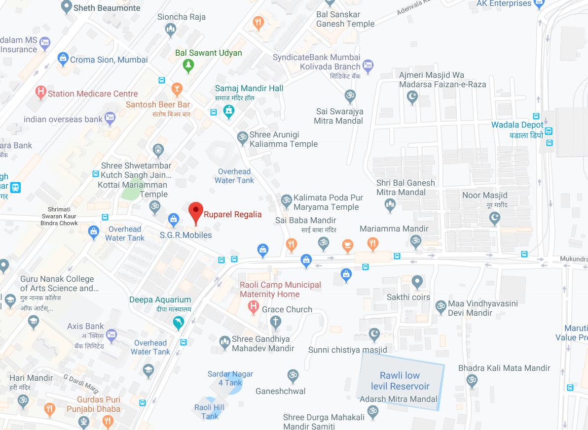 Regalia Location Map