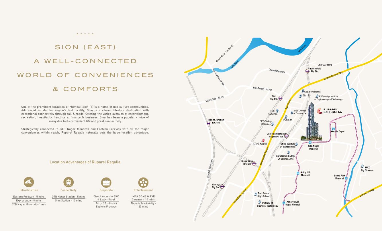 Regalia Sion Connectivity