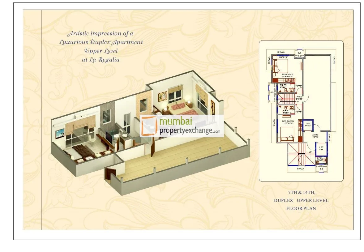 Duplex Upper Level