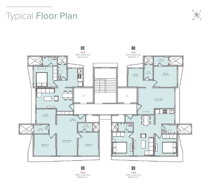 Marathon Eminence Typical Floor Plan