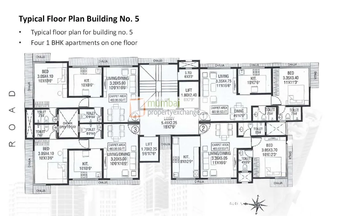 1BHK Plan