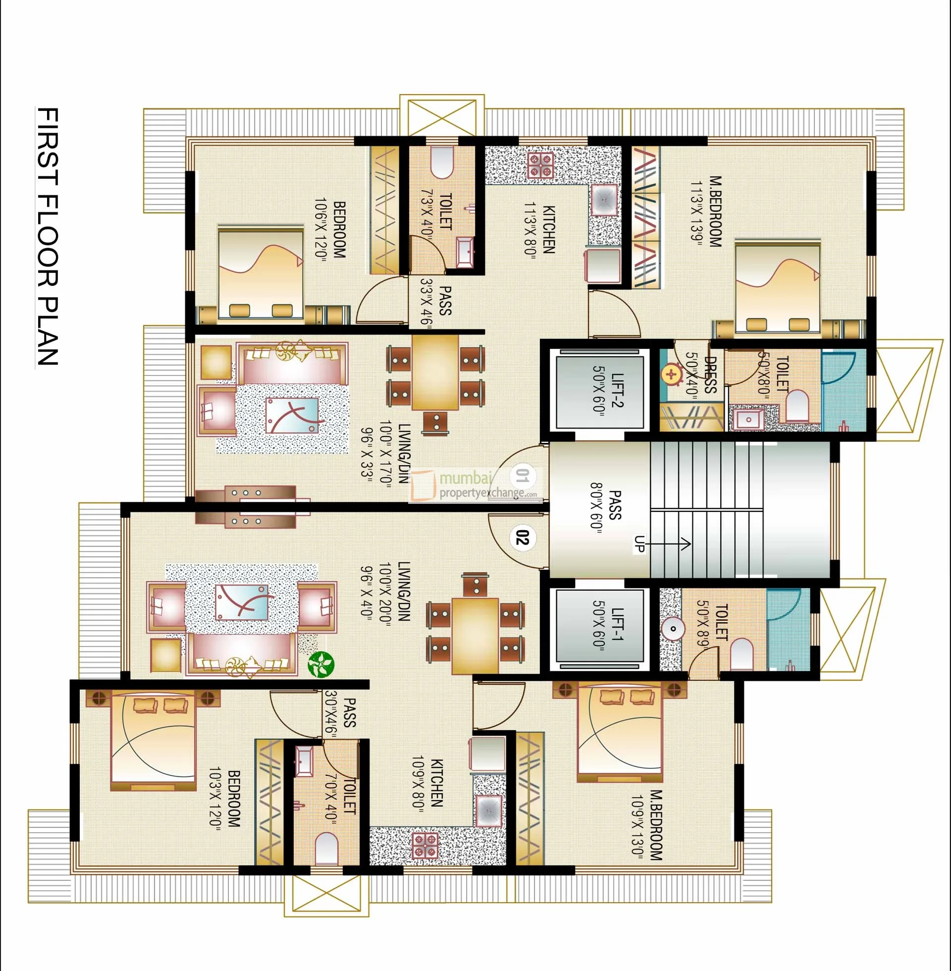 1st Floor Plan