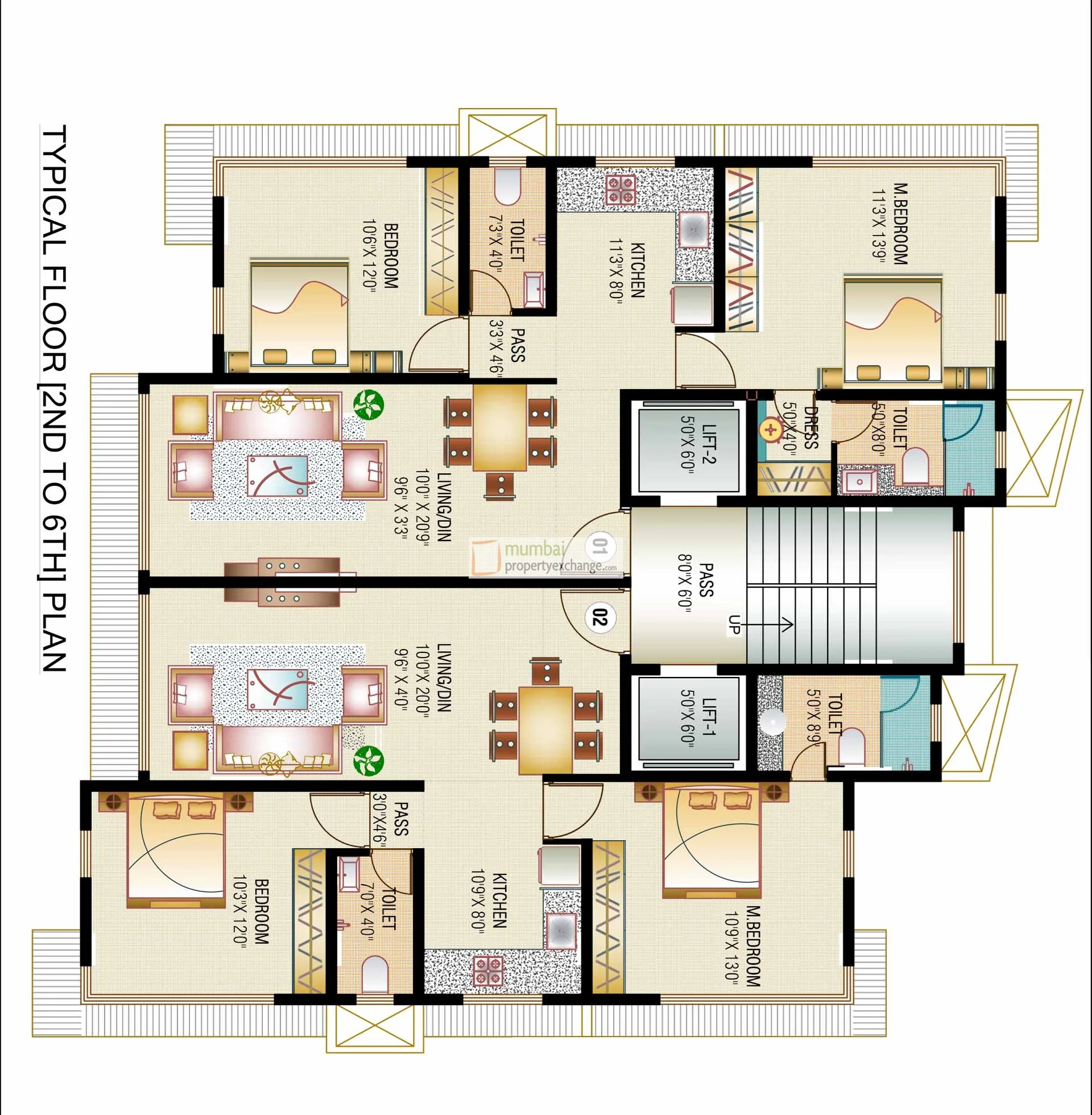 6th Floor Plan