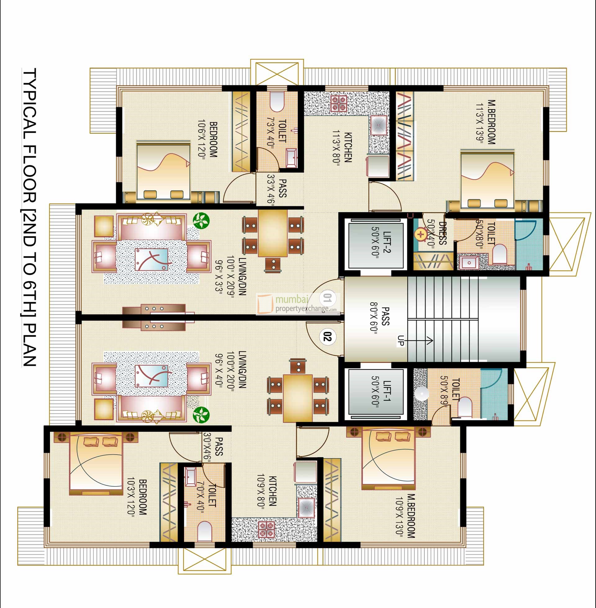 6th Floor Plan