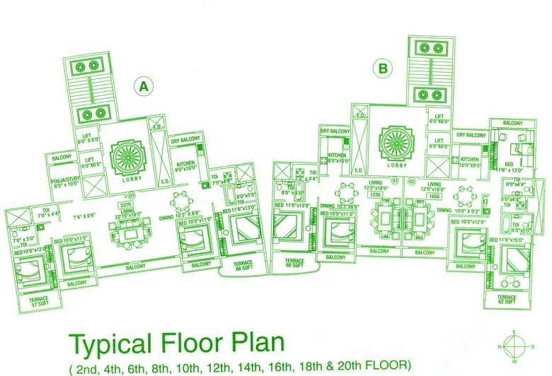 Typical floor Plan