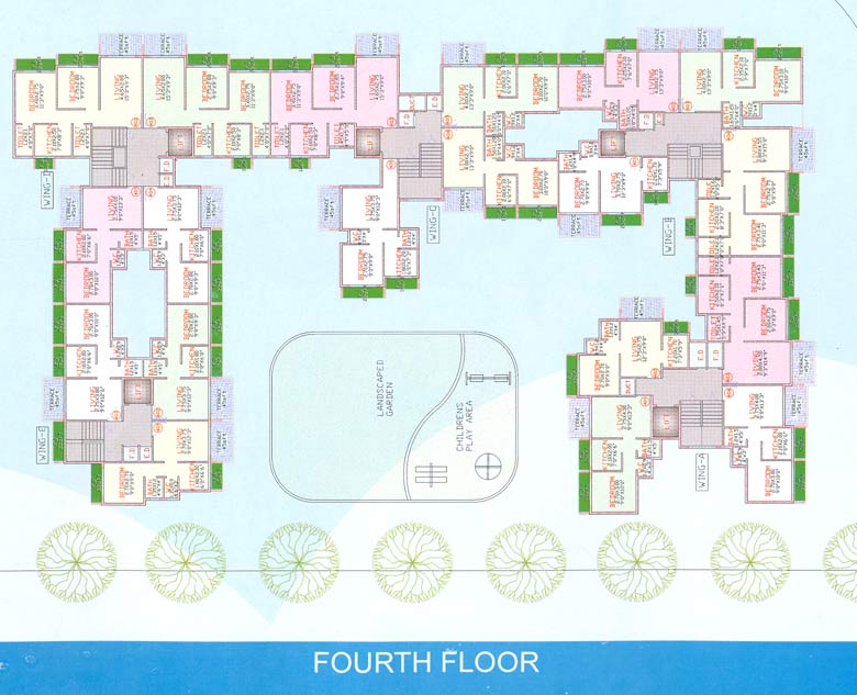 Fourth Floor Plan