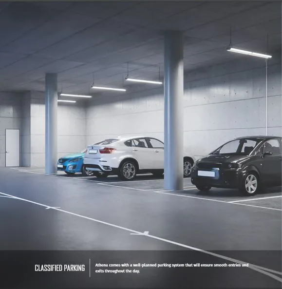 Tridhaatu Athena Car Parking