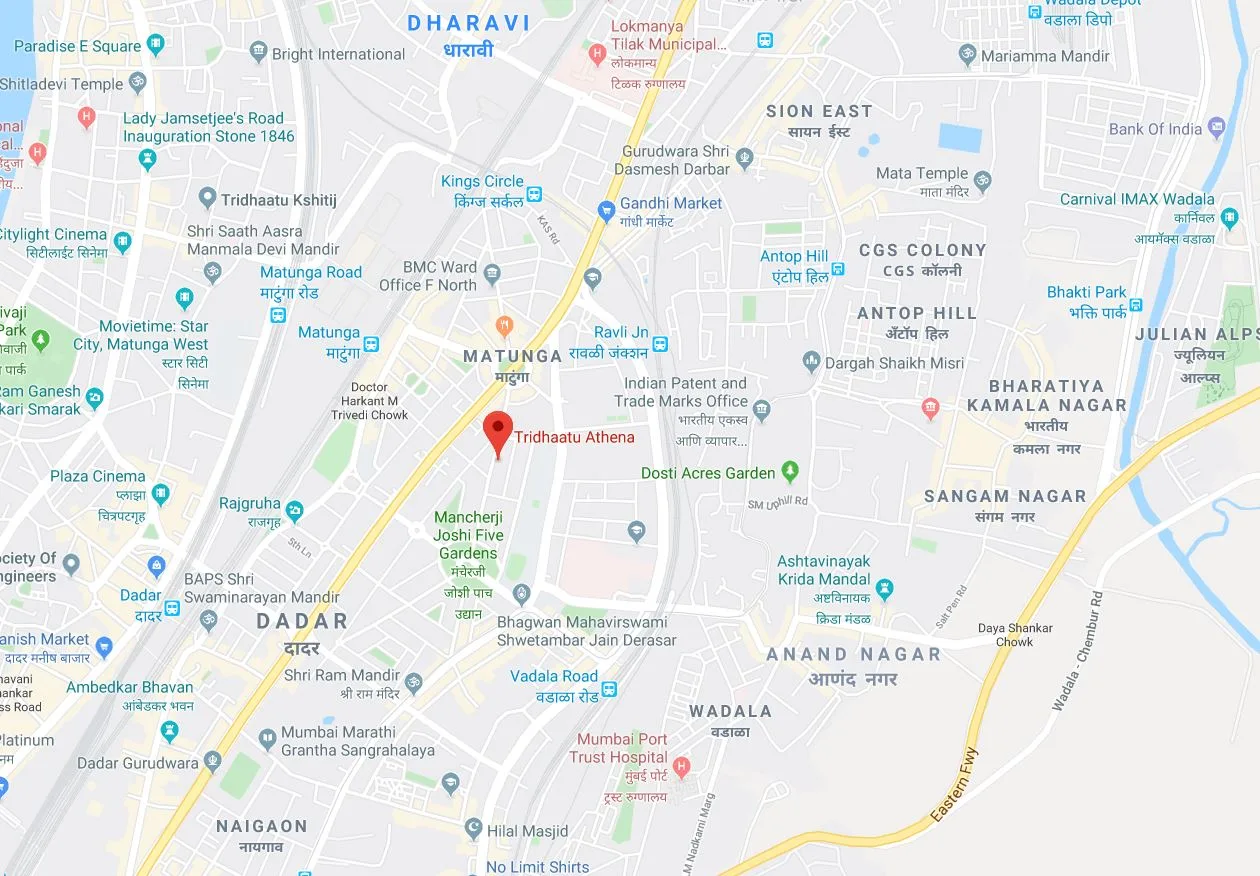 Tridhaatu Athena Location