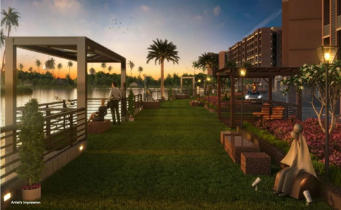 Akshar Rivergate Landscape