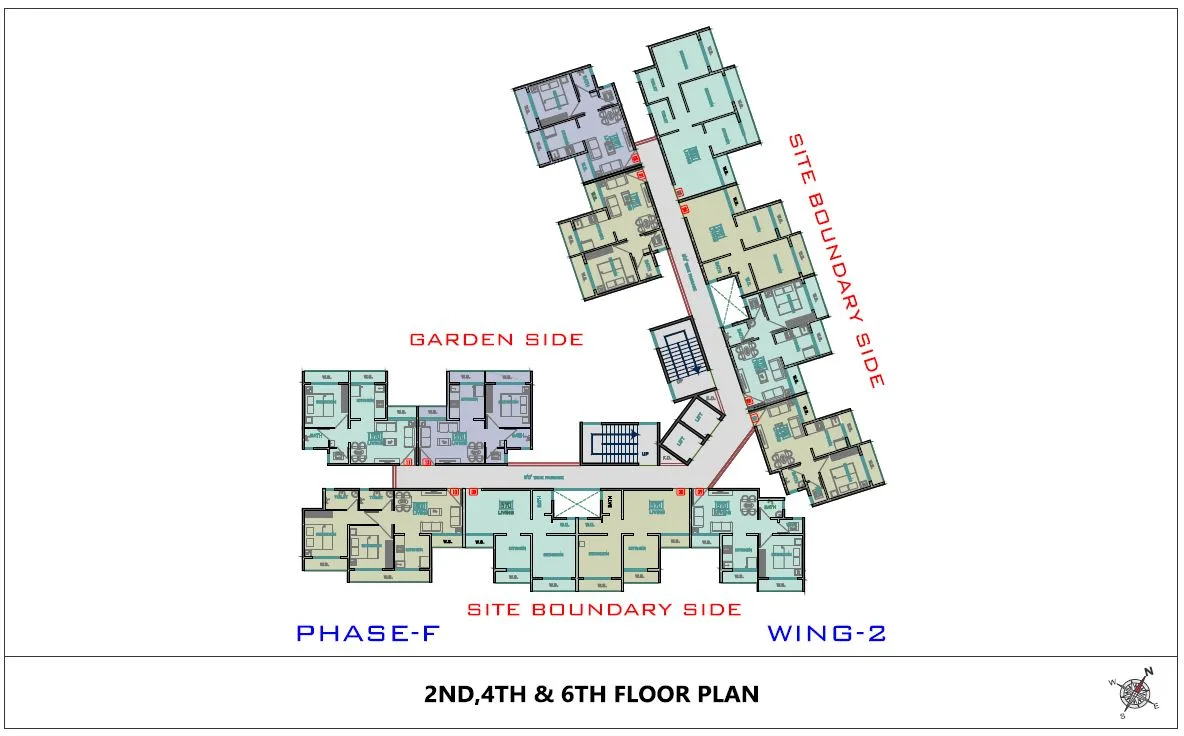Akshar Rivergate Phase F Wing 2 Type-2