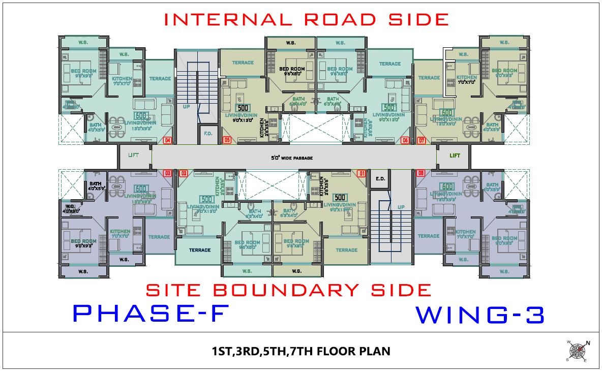 Akshar Rivergate Phase F Wing 3 Type-1