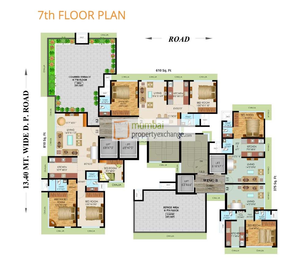 7th Floor Plan