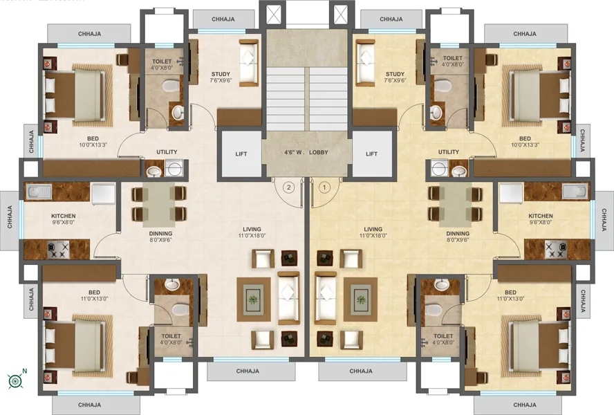 Typical Floor Plan