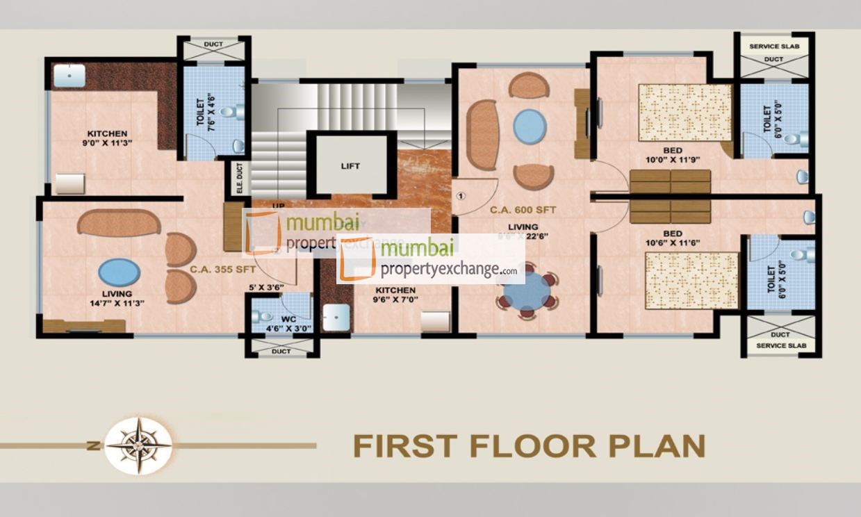 1st Floor Plan