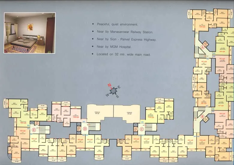 6th floor Plan