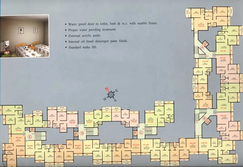 Fourth Floor Plan