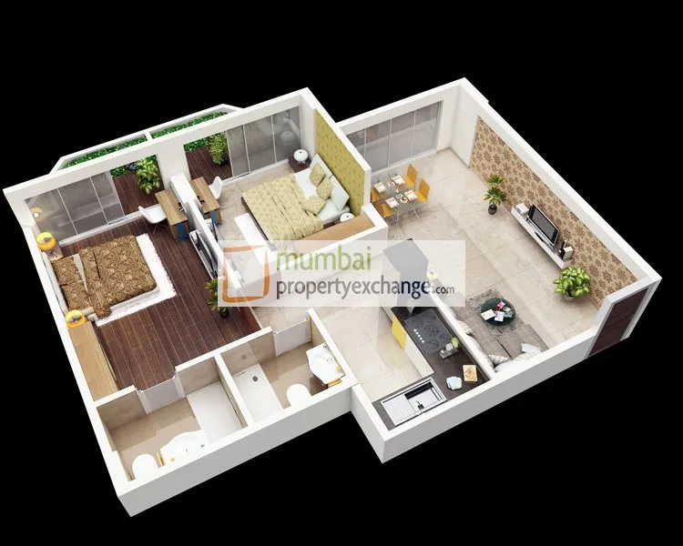 2BHK Plan — photo 5