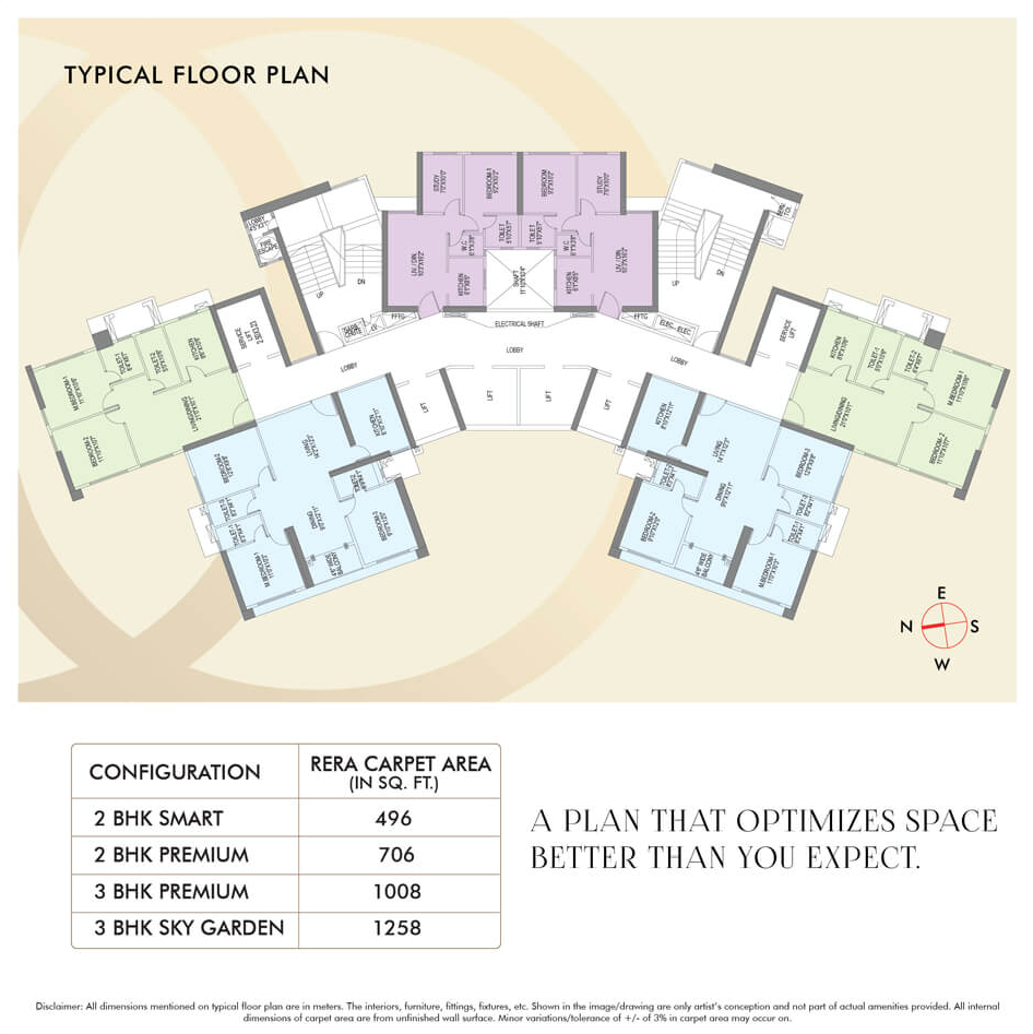 Typical floor plan