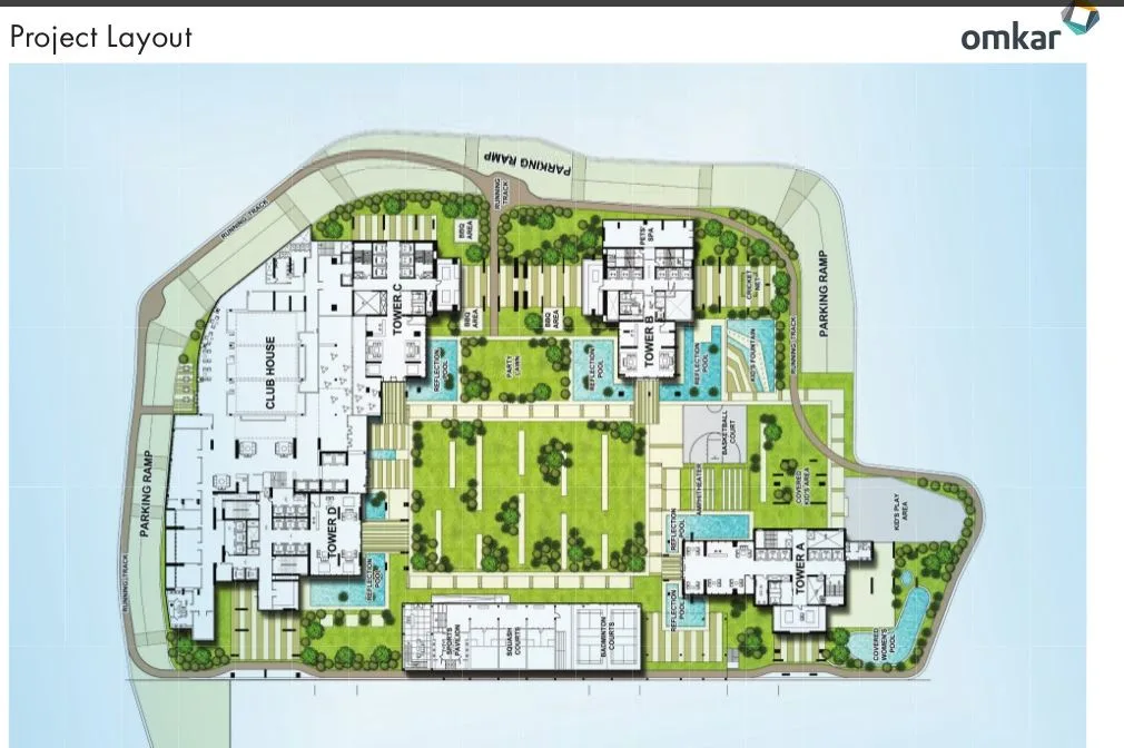 Omkar Alta Monte Project Layout