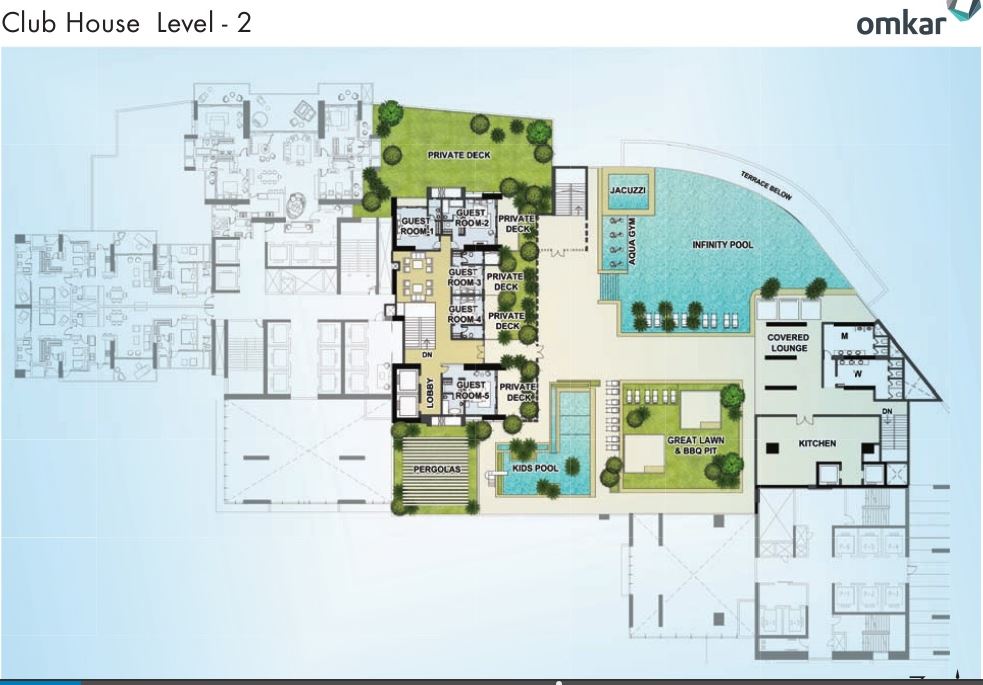 Omkar Alta Monte Club House Level 2