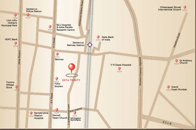 Trinity Location Map