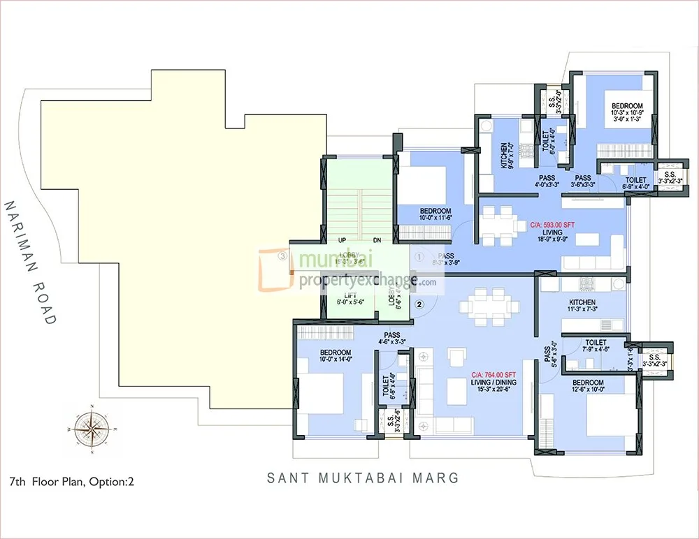 7th Floor Plan 2