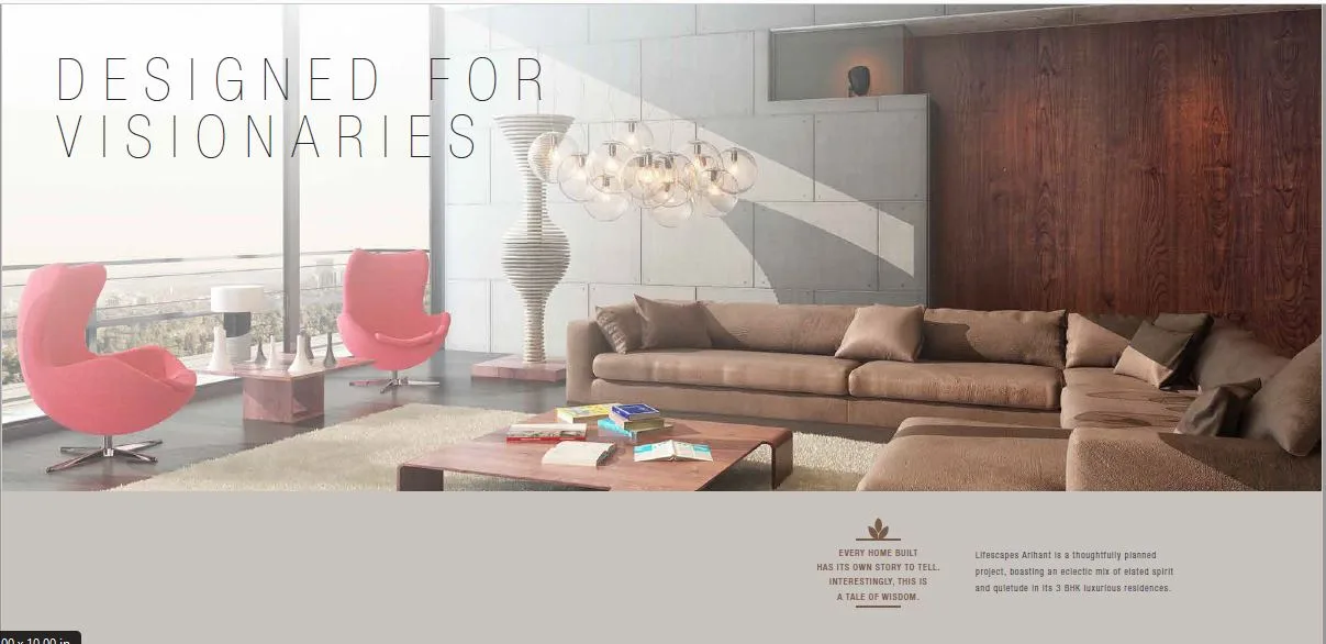 Lifescapes Arihant Living Room