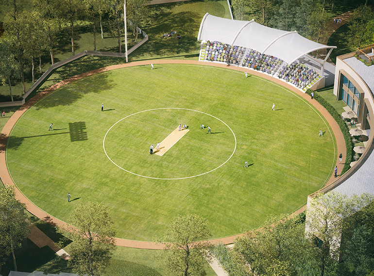 Lodha Upper Thane Cricket Ground