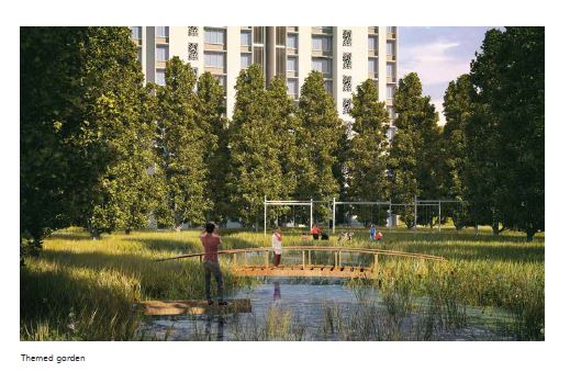 Lodha Upper Thane Themed Garden