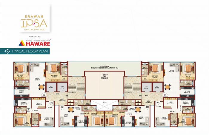 Erawah IPSA Typical Floor Plan