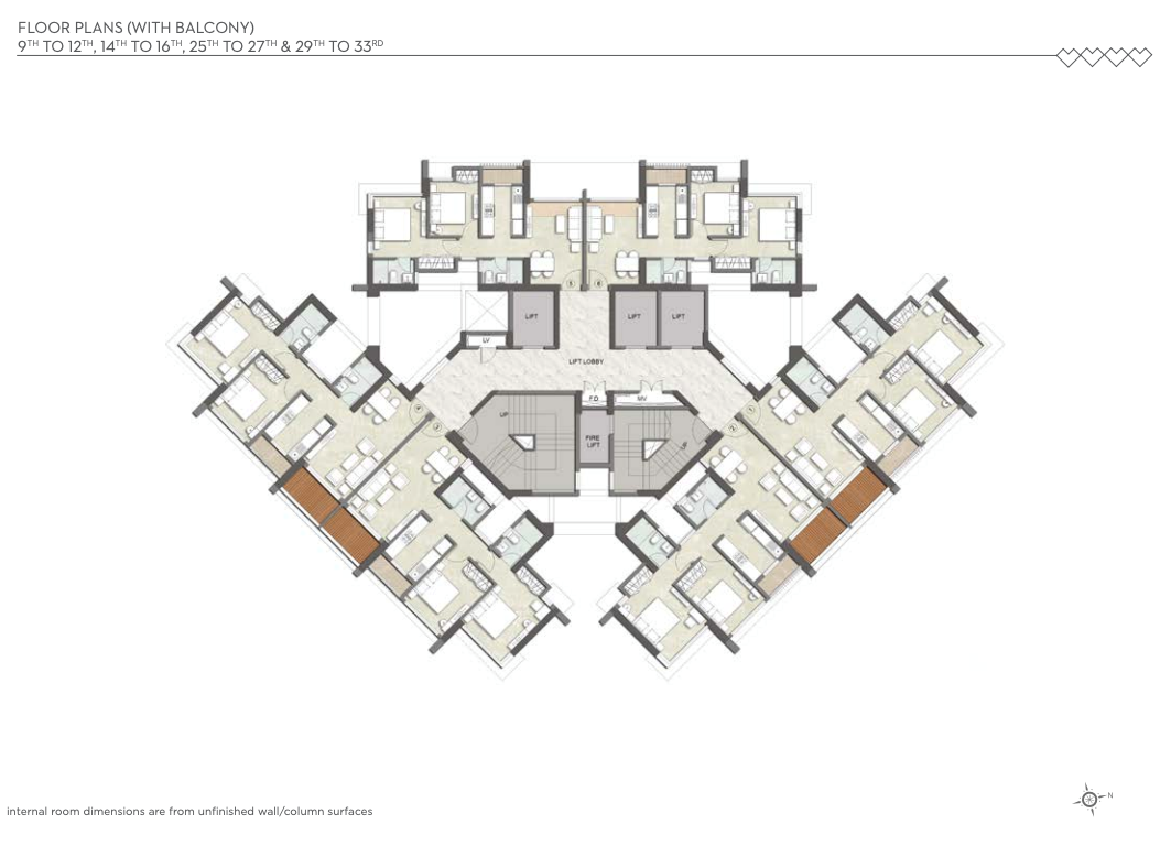 Floor Plan - With balcony