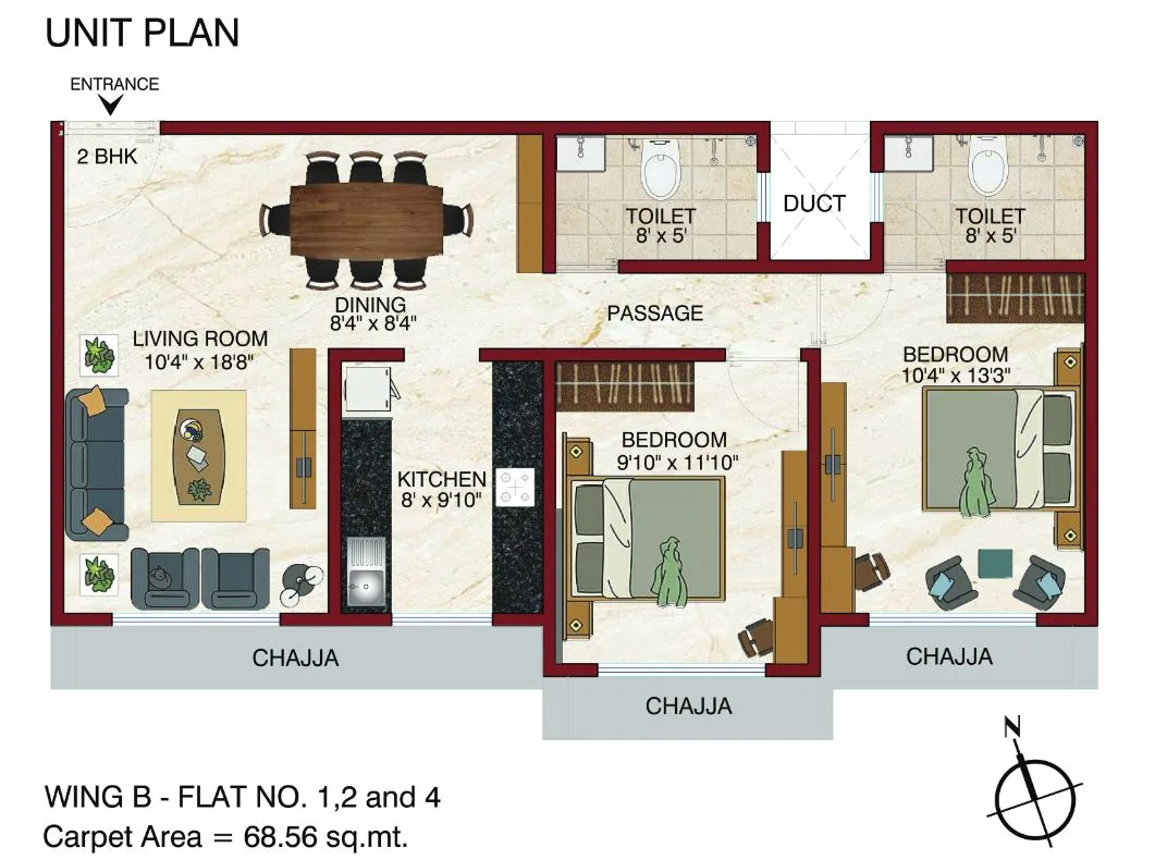 23697_oth_Satra_Harmony_2BHK_Unit_Plan-1