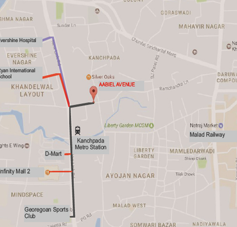 Aabiel Avenue Location