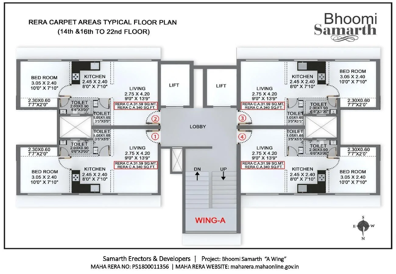 Samarth Typical Floor Plan 2