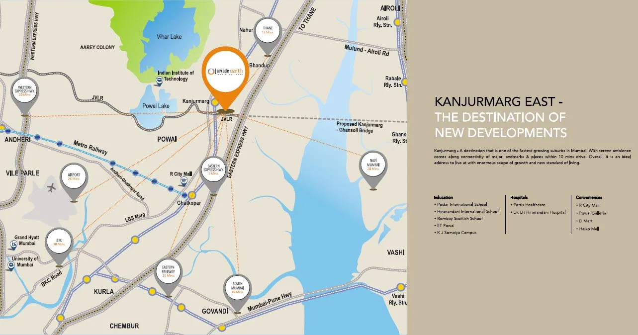 Arkade Earth Location Connectivity
