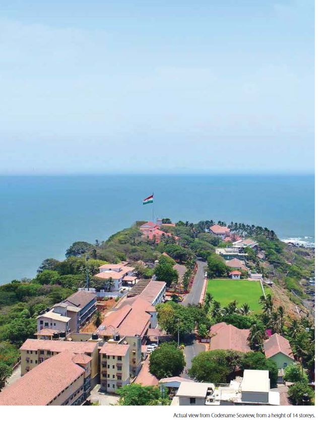 Actual View from Lodha Seamont