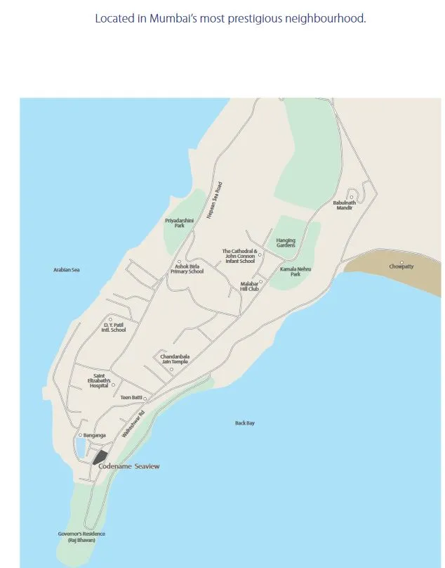 3 BHK Flats on Rent in Lodha Seamont, Walkeshwar