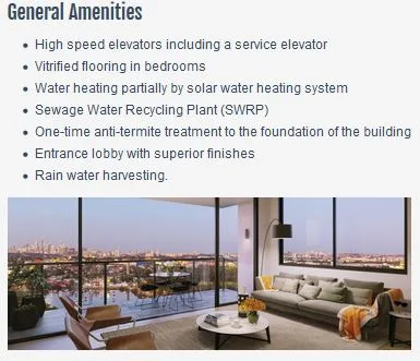 Piramal Vaikunth Vama General Amenities