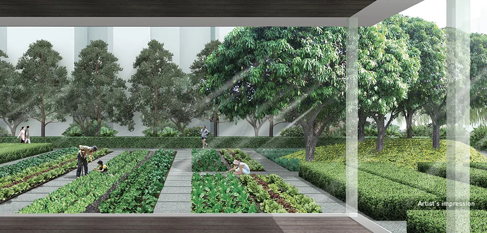 Lodha The Park Organic Garden