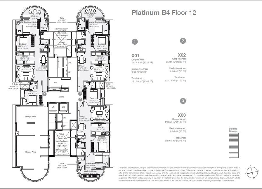 Godrej Platinum B4 Floor 12