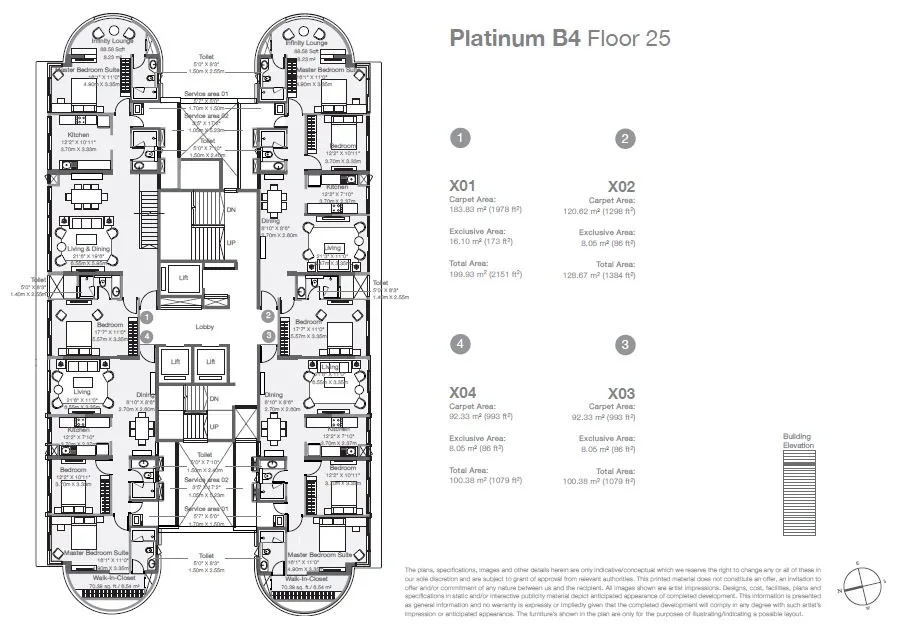 Godrej Platinum B4 Floor 25