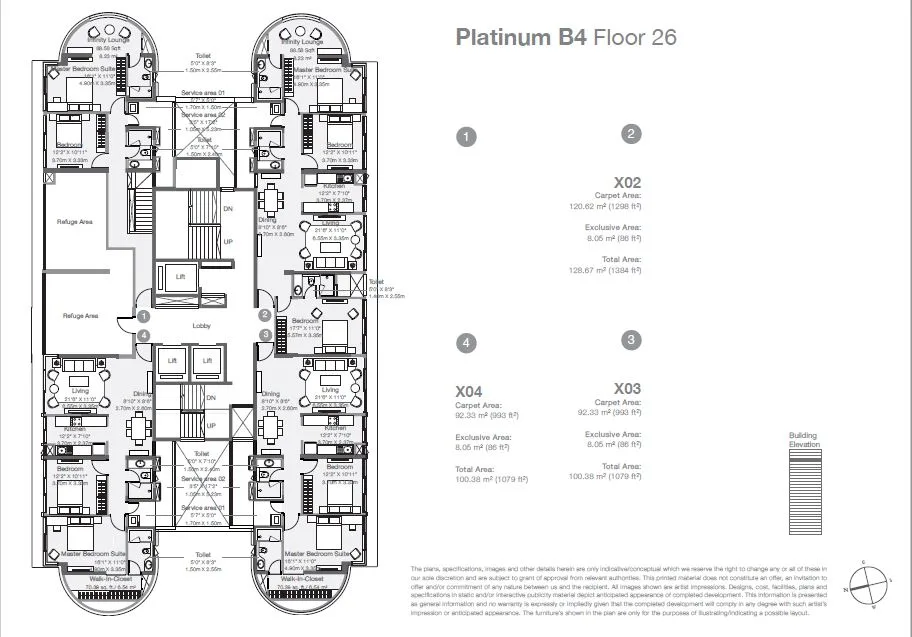 Godrej Platinum B4 Floor 26