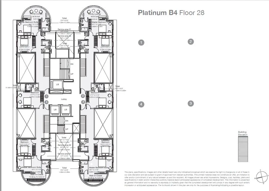 Godrej Platinum B4 Floor 28