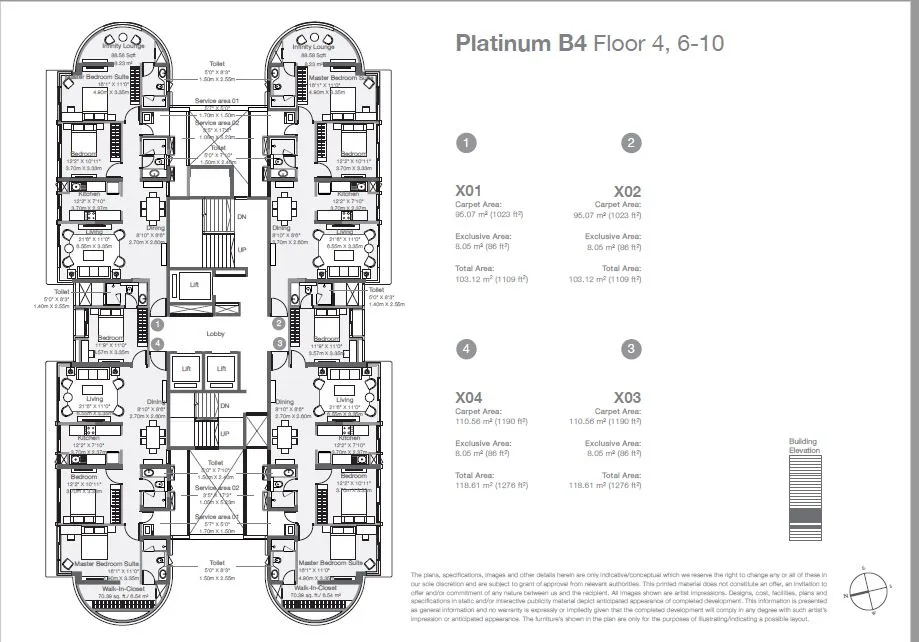 Godrej Platinum B4 Floor 4 - 6to10