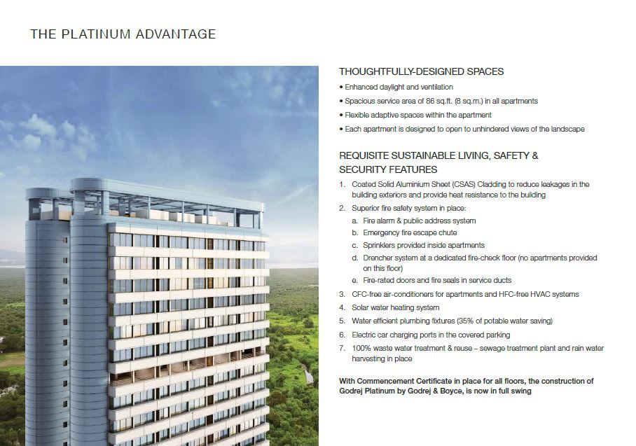 Godrej Platinum Advantage