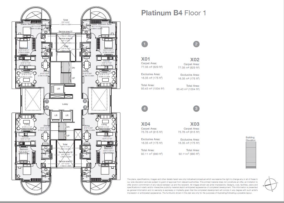 Godrej Platinum B4 Floor 1