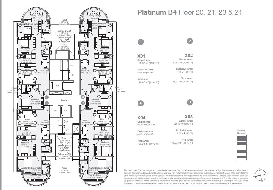 Godrej Platinum B4 Floor 20-21-23-24