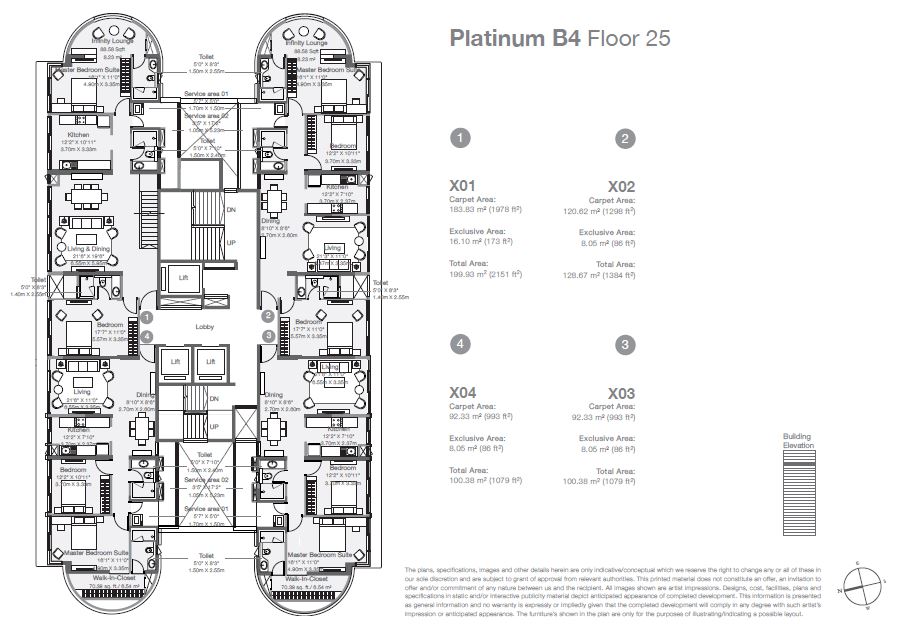 Godrej Platinum B4 Floor 25